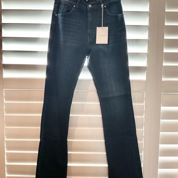 KanCan High Rise Bootcut Jeans - Dark Wash - Picture 6 of 12